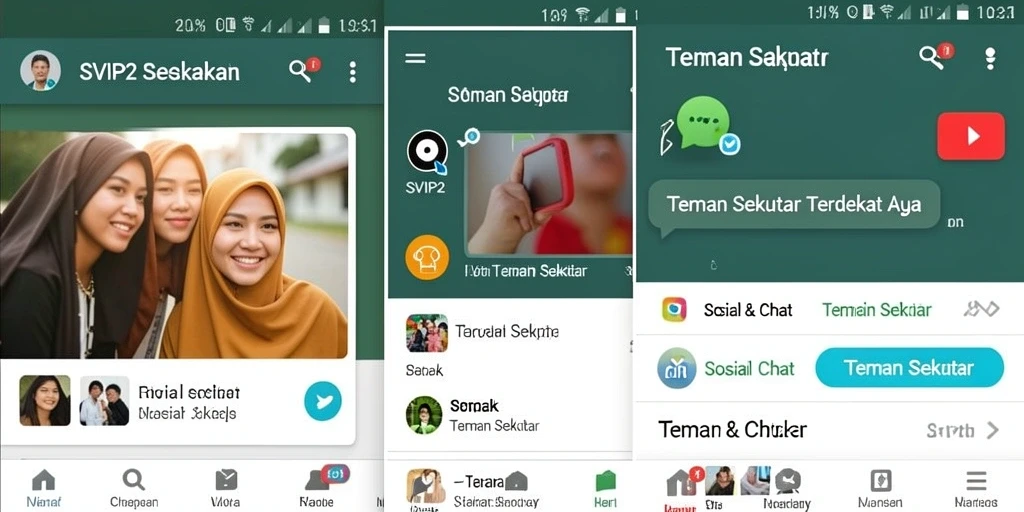 Antarmuka pengguna SVIP2 yang menarik dan intuitif.