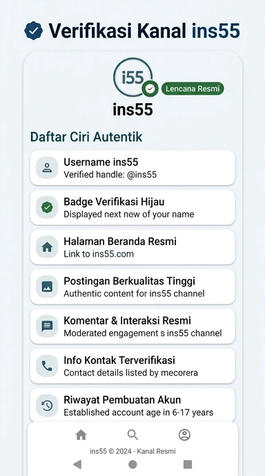 Halaman Resmi Ins55 - Unduh APK Terpercaya